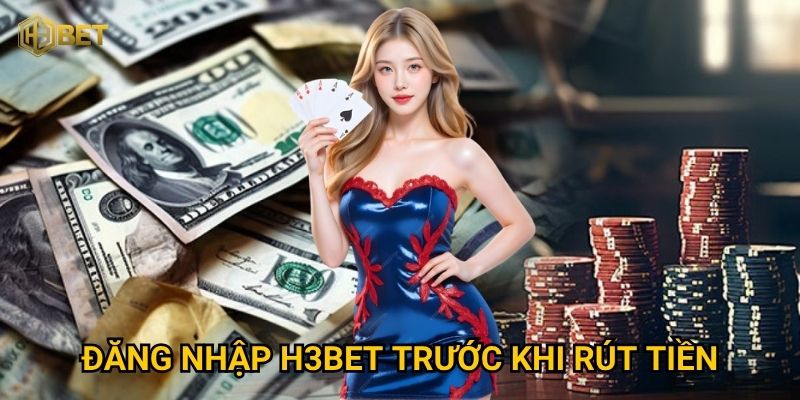 Rút tiền H3bet có nhanh và an toàn như quảng cáo không? 2 Đăng nhập H3bet trước khi rút tiền